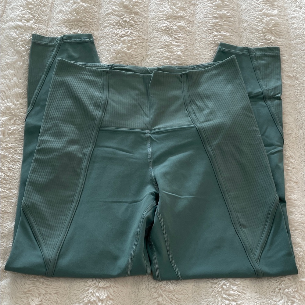 Lululemon Athletica Teal/Green Leggings